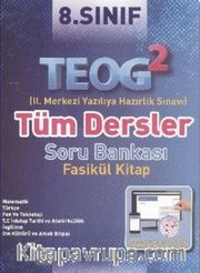 8. Sınıf TEOG 2 Tüm Dersler Soru Bankası Fasikül Kitap