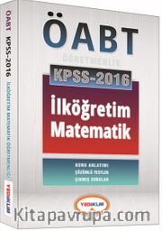 2016 KPSS ÖABT İlköğretim Matematik Konu Anlatımlı