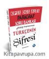 2021 KPSS ALES DGS Türkçenin Şifresi Paragraf Soru Bankası