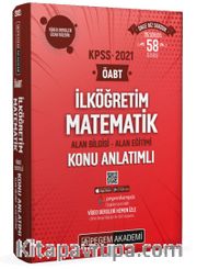 2021 KPSS ÖABT İlköğretim Matematik Video Destekli Konu Anlatımlı Modüler Set Alan Bilgisi- Alan Eğitimi