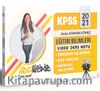 2021 KPSS Eğitim Bilimleri Program Geliştirme -Sınıf Yönetimi - Materyal Geliştirme Video Ders Notları