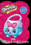 Shopkins Cicibiciler / Koyu Pembe Çıkartmalı Boyama