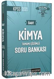 2021 KPSS ÖABT Kimya Tamamı Çözümlü Soru Bankası