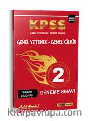 2021 KPSS Genel Yetenek Genel Kültür Tamamı Çözümlü 2 Deneme Sınavı