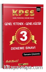 2021 KPSS Genel Yetenek Genel Kültür Tamamı Çözümlü 3 Deneme Sınavı