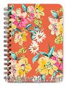 Orange Floral Undated Planner