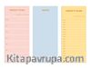 Minimal 3’lü Bloknot Seti (Weekly Plan, Notes - Today’s Plan)