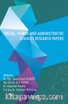Social, Human And Administrative Sciences Research Papers