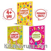 Konuşan Etkinlikler Serisi (4+ Yaş) (3 Kitap Takım)