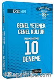 2021 KPSS Genel Yetenek Genel Kültür Tamamı Çözümlü 10 Deneme