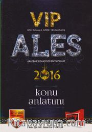2016 ALES VIP Konu Anlatımı