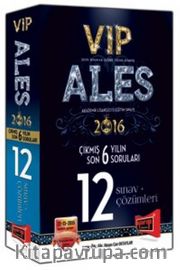 2016 ALES VIP Son 6 Yılın Çıkmış 12 Sınav Soruları ve Çözümleri