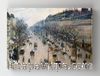 Full Frame Rulo Kanvas - Camille Pissarro - The Boulevard Montmartre on a Winter Morning (FF-KT022)