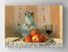 Full Frame Rulo Kanvas - Camille Pissarro - Still Life with Apples and Pitcher (FF-KT020)