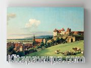 Full Frame Rulo Kanvas - Bernardo Bellotto - View of Pirna from the Sonnenstein Castle (FF-KT018)