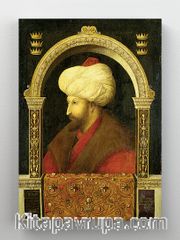Full Frame Rulo Kanvas - Attributed to Gentile Bellini - The Sultan Mehmet II (FF-KT015)