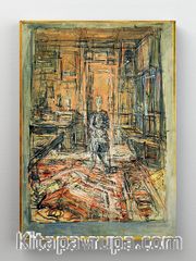 Full Frame Rulo Kanvas - Alberto Giacometti - The Artist's Mother (FF-KT008)