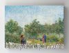 Full Frame Rulo Kanvas - Vincent Van Gogh - Garden With Courting Couples (FF-KT004)