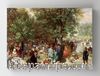 Full Frame Rulo Kanvas - Adolph Menzel - Afternoon in the Tuileries Gardens (FF-KT003)