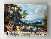 Full Frame Rulo Kanvas - Adam-François van der Meulen - Philippe François d'Arenberg meeting Troops	(FF-KT002)