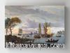 Full Frame Rulo Kanvas - Abraham Storck - A River Vier (FF-KT001)