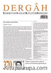 Dergah Edebiyat Sanat Kültür Dergisi Sayı:370 Aralık 2020