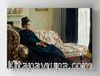 Full Frame Rulo Kanvas - Claude Monet - Meditation, Mrs. Monet Sitting on a Sofa (FF-KT032)