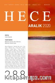 Sayı:288 Aralık 2020 Hece Aylık Edebiyat Dergisi