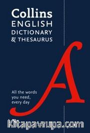  Collins English Dictionary <br /> Thesaurus -All the words you need (New)          