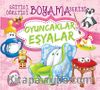 Eğitici Öğretici Boyama Oyuncaklar Eşyalar