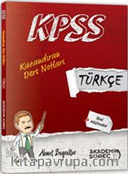 2016 KPSS Türkçe  Kazandıran Ders Notları