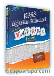 2016 KPSS Eğitim Bilimleri Yaprak Test