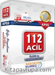 2016 KPSS Ölçme ve Değerlendirme - 112 Acil Kartları