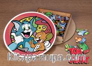 Tom and Jerry - Bright Bold  Ahşap Lava Puzzle 50 Parça (KOP-TJ269 - L) Lisanslı Ürün