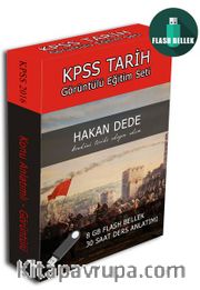 2016 KPSS Tüm Adaylar İçin Tarih Flash Bellekli Görüntülü Eğitim Seti 