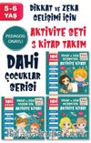 Dahi Çocuklar Aktivite Seti 5-6 Yaş (3 Kitap Takım)