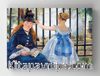 Full Frame Rulo Kanvas - Edouard Manet - Le Chemin de fer (FF-KT050)