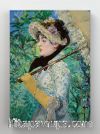 Full Frame Rulo Kanvas - Edouard Manet - Jeanne (Spring)	(FF-KT049)
