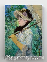 Full Frame Rulo Kanvas - Edouard Manet - Jeanne (Spring)	(FF-KT049)