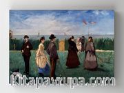 Full Frame Rulo Kanvas - Edouard Manet - Croquet at Boulogne	(FF-KT048)
