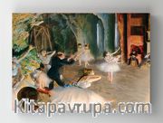 Full Frame Rulo Kanvas - Edgar Degas - The Rehearsal of the Ballet Onstage (FF-KT047)