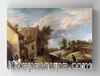 Full Frame Rulo Kanvas - David Teniers the Younger - Peasants playing Bowls outside a Village Inn	(FF-KT042)
