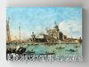 Full Frame Rulo Kanvas - Francesco Guardi - Venice- The Punta della Dogana (FF-KT061)