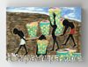 Full Frame Rulo Kanvas - Jacob Lawrence Child labor and a lack of education was one of the other reasons for people wishing to leave their homes (FF-KT087)