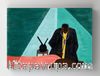 Full Frame Rulo Kanvas - Jacob Lawrence Among One Of The Last Groups To Leave The South Was The Negro Professional Who Was Forced  To Follw His Clientele To Make A Livig (FF-KT085)