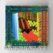 Full Frame Rulo Kanvas - Howard Hodgkin - Red Bermudas (FF-KT083)