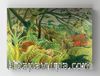 Full Frame Rulo Kanvas - Henri Rousseau - Surprised	(FF-KT079)