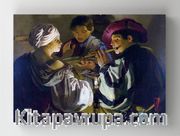 Full Frame Rulo Kanvas - Hendrick ter Brugghen - The Concert (FF-KT077)