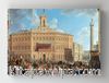 Full Frame Rulo Kanvas - Giovanni Paolo Panini - The Lottery in Piazza di Montecitorio (FF-KT073)