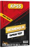 2021 KPSS Vatandaşlık Yaprak Test